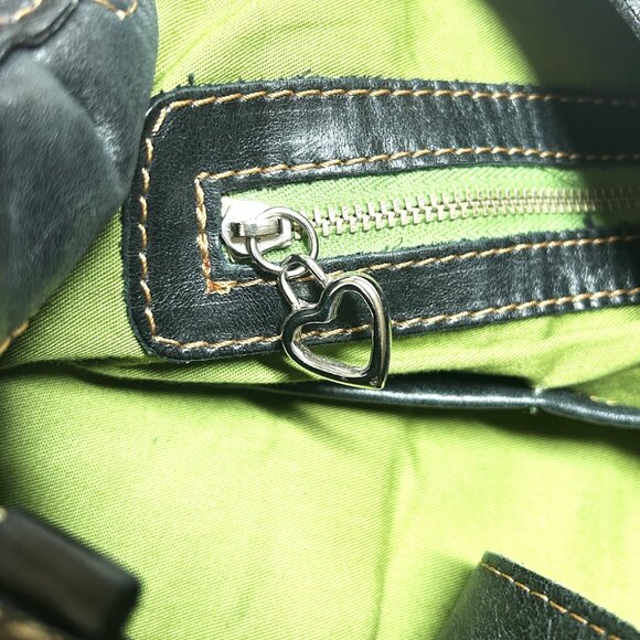 Sofia C cowhide and leather shoulder bag - Picture 11 of 11